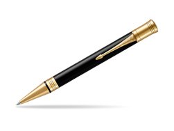 Długopis Parker Duofold Czarna Laka GT