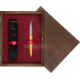 Pudełko drewniane Wenge Single Bordo Pudełko drewniane Wenge Single Bordo