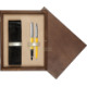 Pudełko drewniane Wenge Double Ecru Pudełko drewniane Wenge Double Ecru