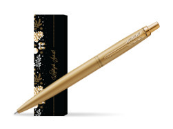 Długopis Parker Jotter XL Monochrome Gold- Edycja Specjalna w obwolucie Złota choinka