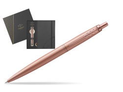 Długopis Parker Jotter XL Monochrome Pink Gold - Edycja Specjalna w pudełku z notesem