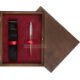 Pudełko drewniane Wenge Single Bordo Pudełko drewniane Wenge Single Bordo
