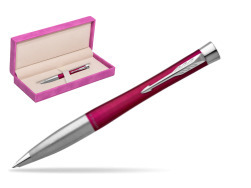 Długopis Parker Urban Twist Magenta CT w pudełku zamszowym fuksja