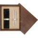 Pudełko drewniane Wenge Double Ecru Pudełko drewniane Wenge Double Ecru