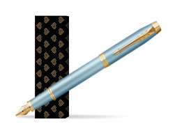 Pióro wieczne Parker IM RITUALS TURQUOISE GREEN w obwolucie Złote Serca