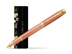 Pióro wieczne Parker IM RITUALS ORANGE GT w obwolucie Złota choinka