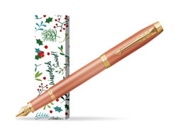 Pióro wieczne Parker IM RITUALS ORANGE GT w obwolucie Święta pod jemiołą