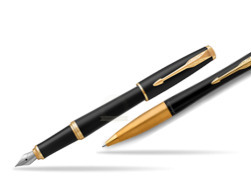 Zestaw prezentowy Parker Pióro + Długopis Urban Classic Muted black GT