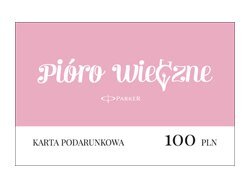 Karta podarunkowa o wartości 100zł