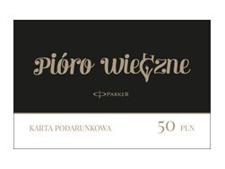 Karta podarunkowa o wartości 50zł