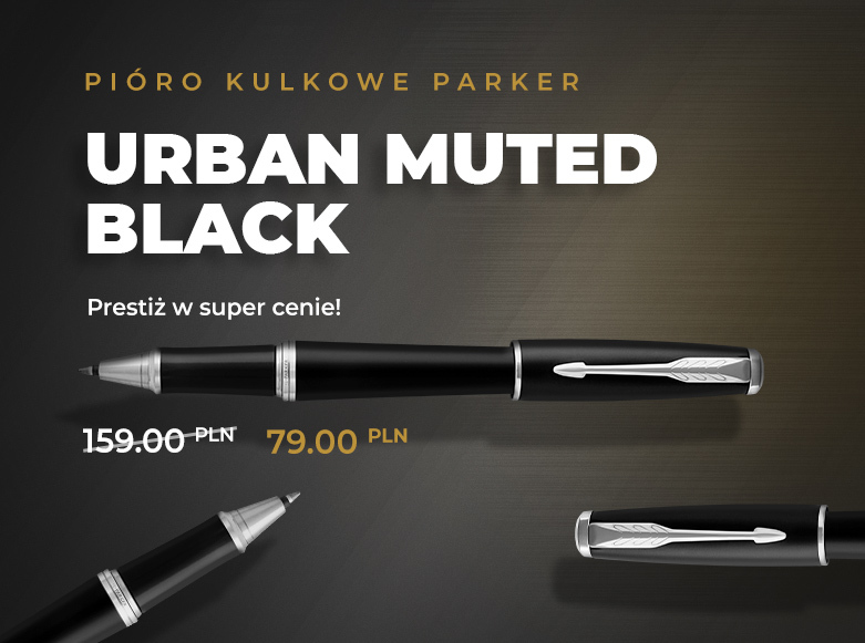 Promocja Pióro kulkowe Muted Black CT