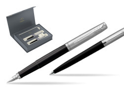 Zestaw Prezentowy Parker Pióro Wieczne + Długopis Jotter Originals Czarny