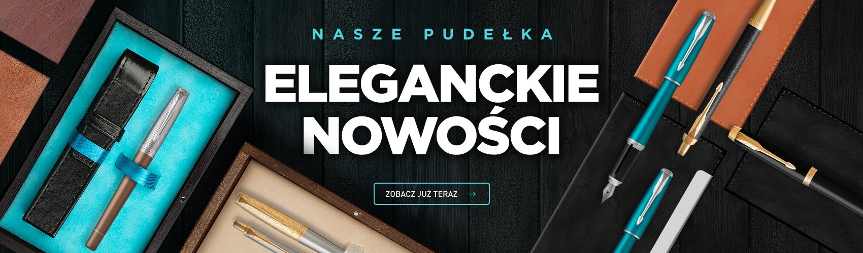 Pudełka skórzane