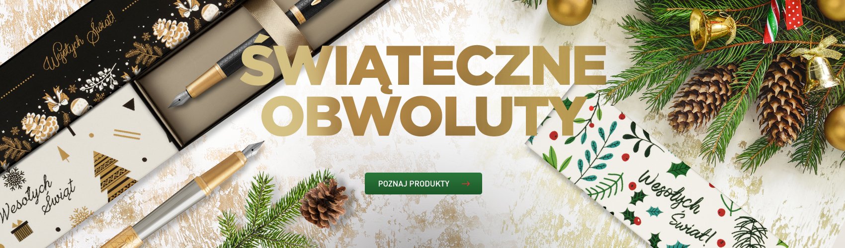 Parker obwoluty na święta