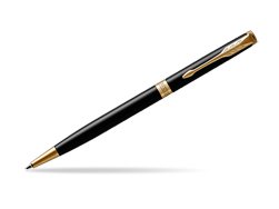 Długopis Slim Parker Sonnet Czarna Laka GT T2016