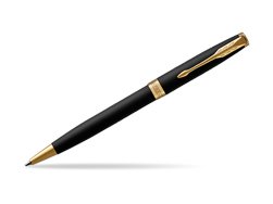 Długopis Parker Sonnet Czarny Matowy GT T2016