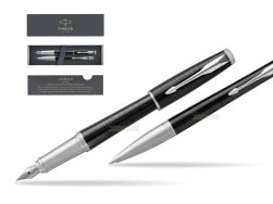 Zestaw prezentowy Parker Pióro wieczne + Długopis Urban Premium Hebanowy CT