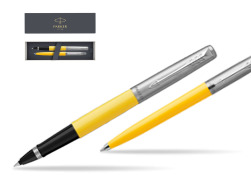 Zestaw Prezentowy Parker Pióro Kulkowe + Długopis Jotter Originals Żółty