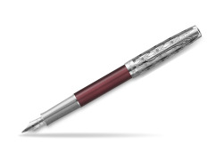 Pióro wieczne Parker Sonnet Premium Metal & Red CT