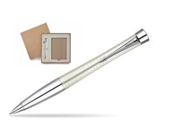 Długopis Parker Urban Premium Perłowy Metal w pudełku prezentowym