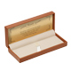 Pudełko classic brown z grawerowaną tabliczką komunijną Pudełko classic brown z grawerowaną tabliczką komunijną