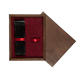 Pudełko drewniane Wenge Double Bordo Pudełko drewniane Wenge Double Bordo